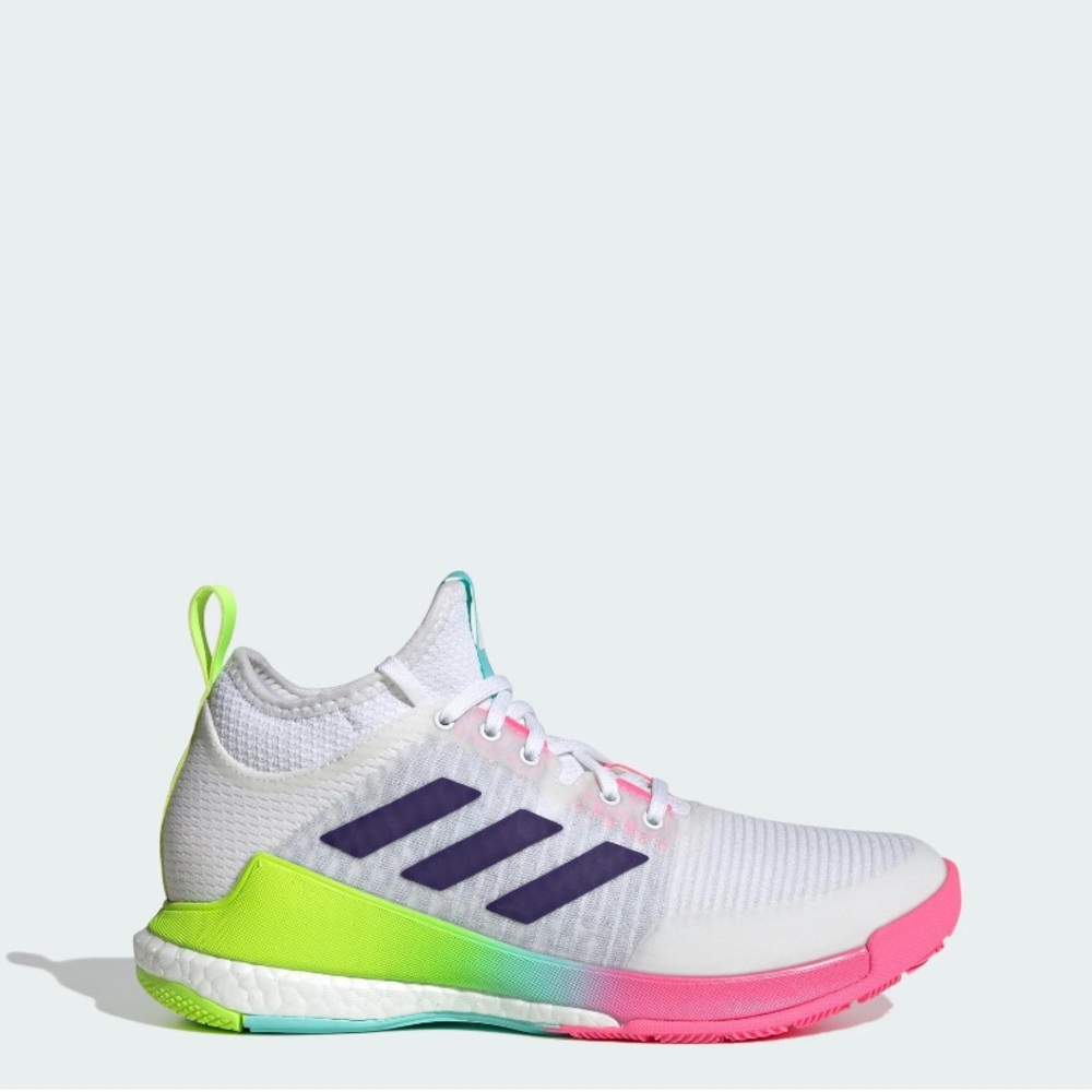 Adidas women Crazyflight Mid Shoes Multicolor Athletic Sneakers - Picture 1 of 6